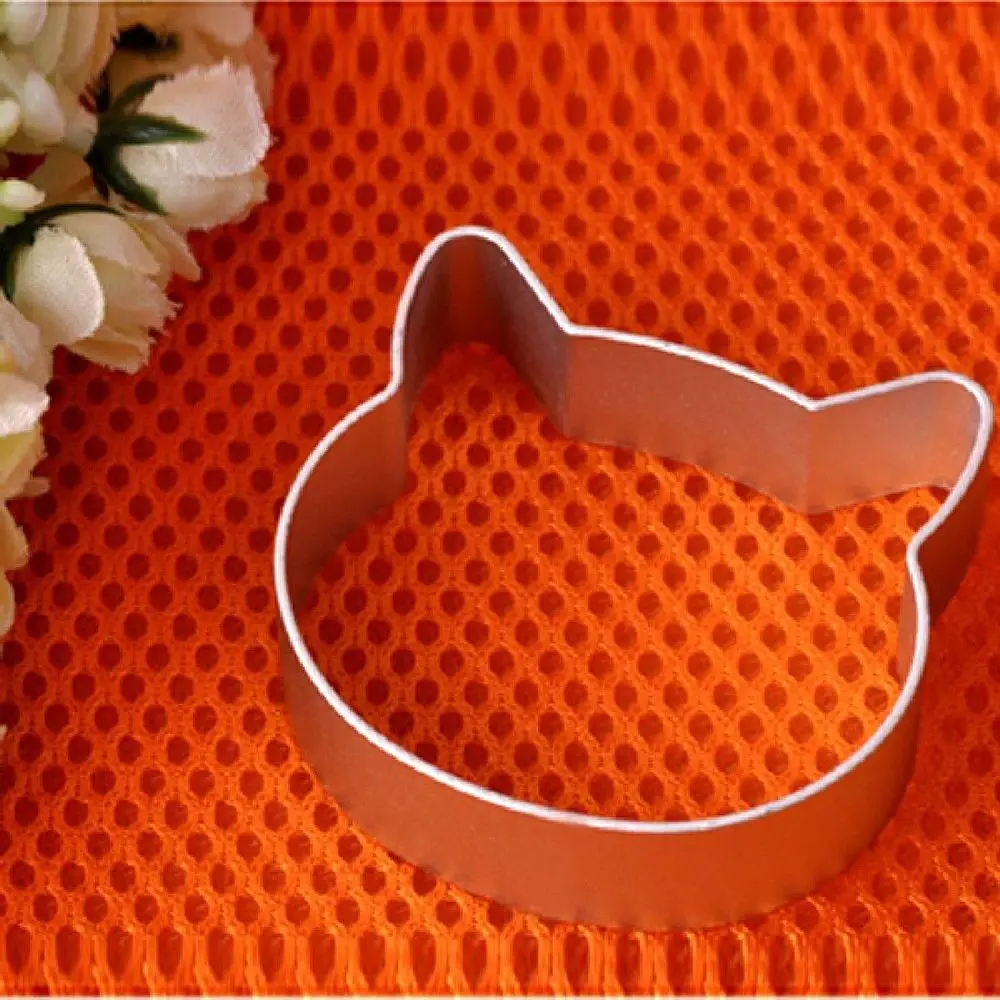 

Cat Head Shape Biscuit Mold Bakeware Fondant Cake Mold DIY Sugar craft 3D Pastry Cookie Cutters Baking Tools