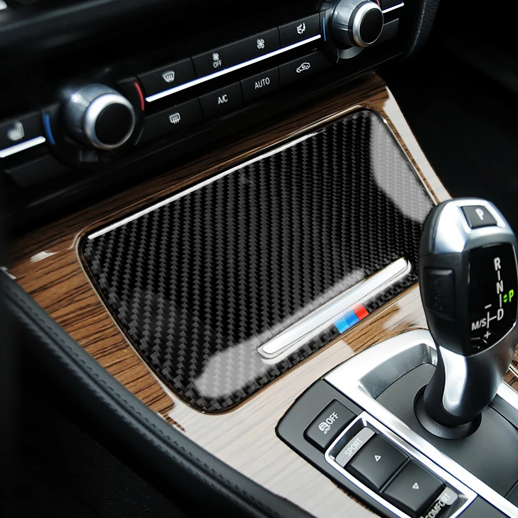 Украшение для интерьера автомобиля из углеродного волокна подходит BMW 5 серии F10