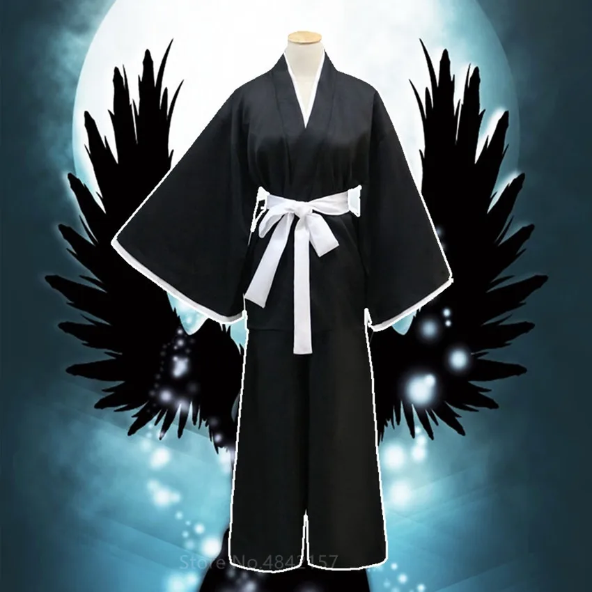 Аниме BLEACH Kurosaki Ichigo Косплей костюмы робы платье Хэллоуин восточные японские