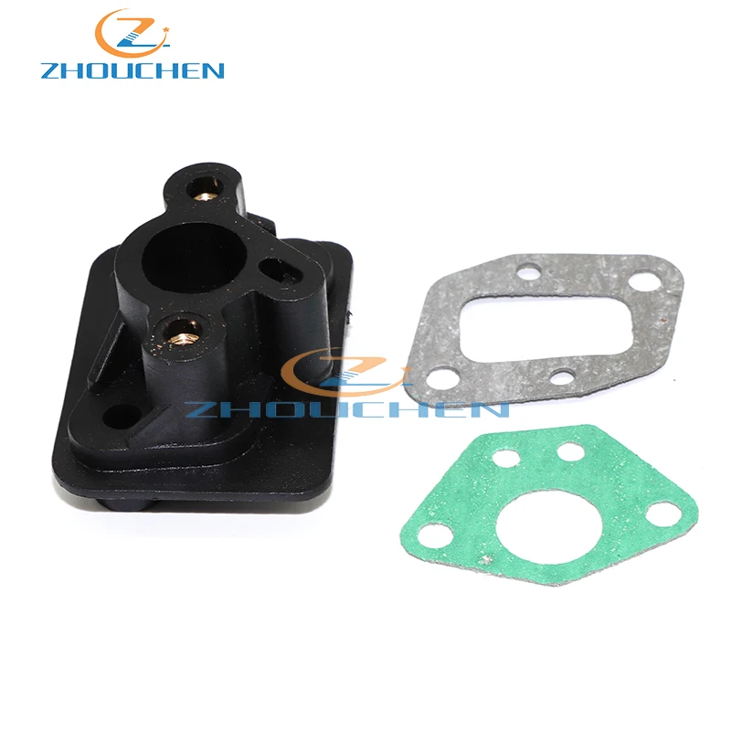 Прокладки впускного коллектора для мопеда 33cc 43cc 49cc кошачий глаз | Автомобили и