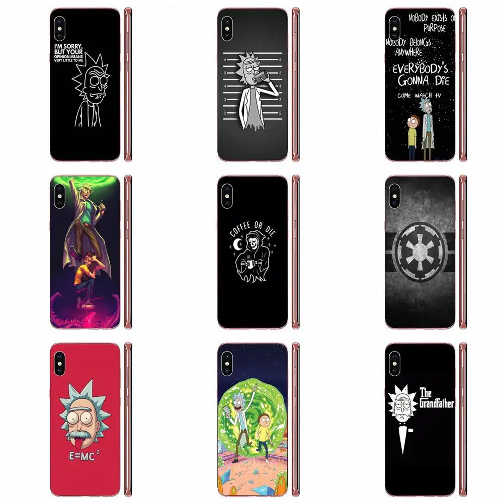 Защитный чехол для Galaxy Note 10 A10E A10S A20S A30S A40S A50S A6S A70S A730 A8S M10S M30S Lite Plus Rick And Morty
