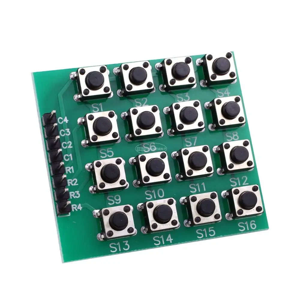 Матрица 8pin 4x4 4*4 16 кнопок клавиатура макетная плата модуль MCU для набора сделай