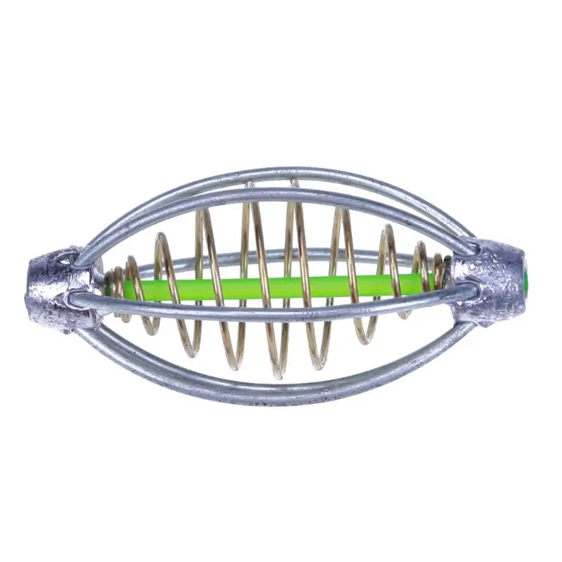 4 шт рыболовная клетка для приманки свинцовый грузик поворотный Весна + свинцово