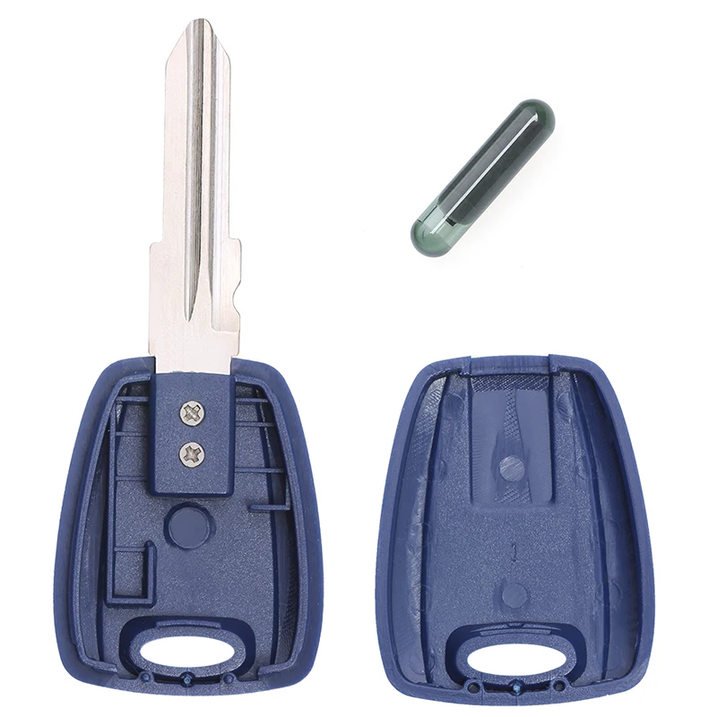 KEYECU транспондер зажигания ключи для Fiat Punto Ducato Doblo 1999 2000 2001 2002-2006, Fob, ID48 чип с GT15R лезвие