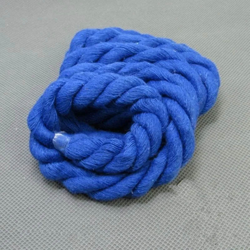 20 мм толщиной Цветной декоративные 3 волокнистый шнур плетеный крученая