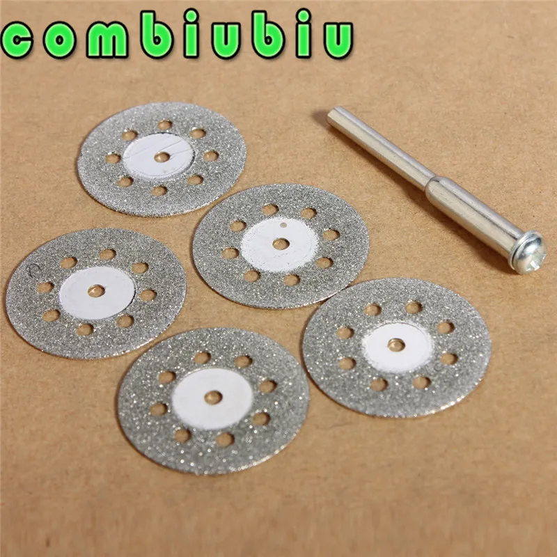 

6pcs 22mm Combiubiu Dremel Accessories Diamond Grinding Wheel Saw Circular Saw Cutting Disc Dremel Rotary Tool for Stone