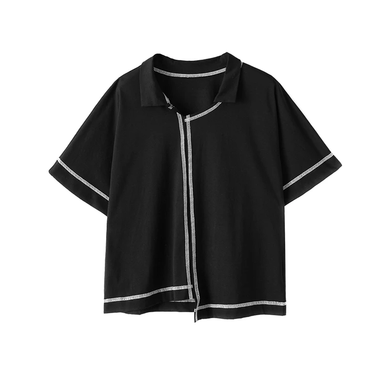 Платье от оригинального дизайнера YS Female Темный ветер цвет линии нерегулярные