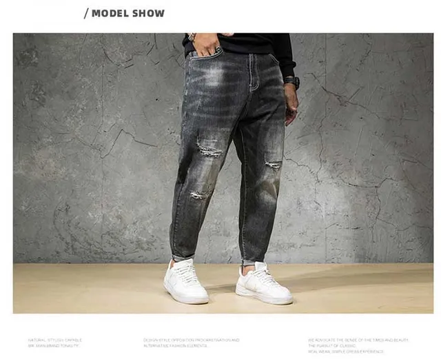 Heavy Embroidery Jeans Pants | Embroidery Jeans Mens Street - Men's Retro  High Street - Aliexpress