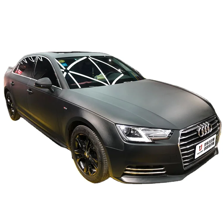 

Anolly frosted black and white car wrap vinyl PVC auto body stickers