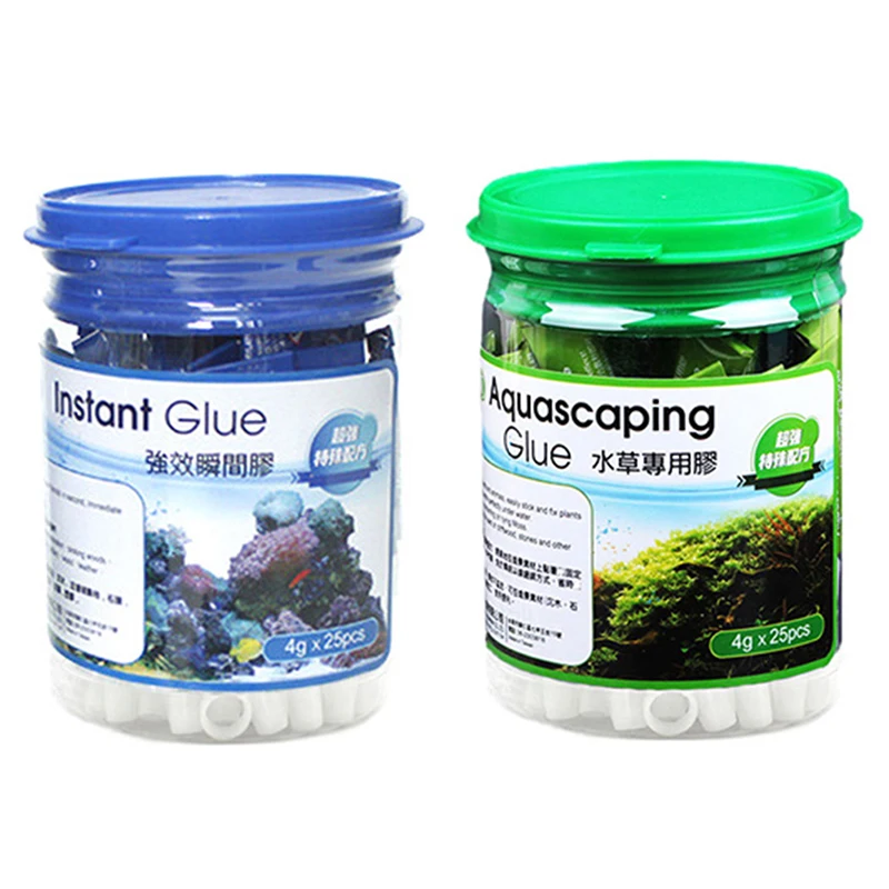 Instant Glue Aquascaping Glue Aquatic Plant Dead-wood Moss Coral Sea Fresh Stone Tank for Aquarium decor Non-toxic
