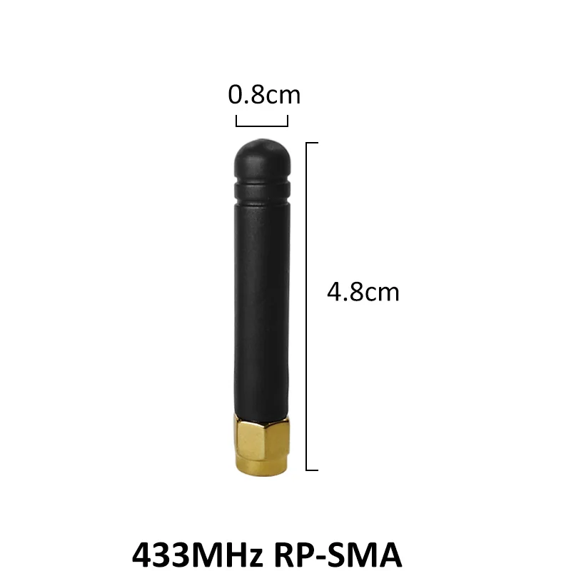Антенна 433 МГц 3dbi GSM IOT lora антенна RP SMA коннектор резиновая Lorawan IPX мужской