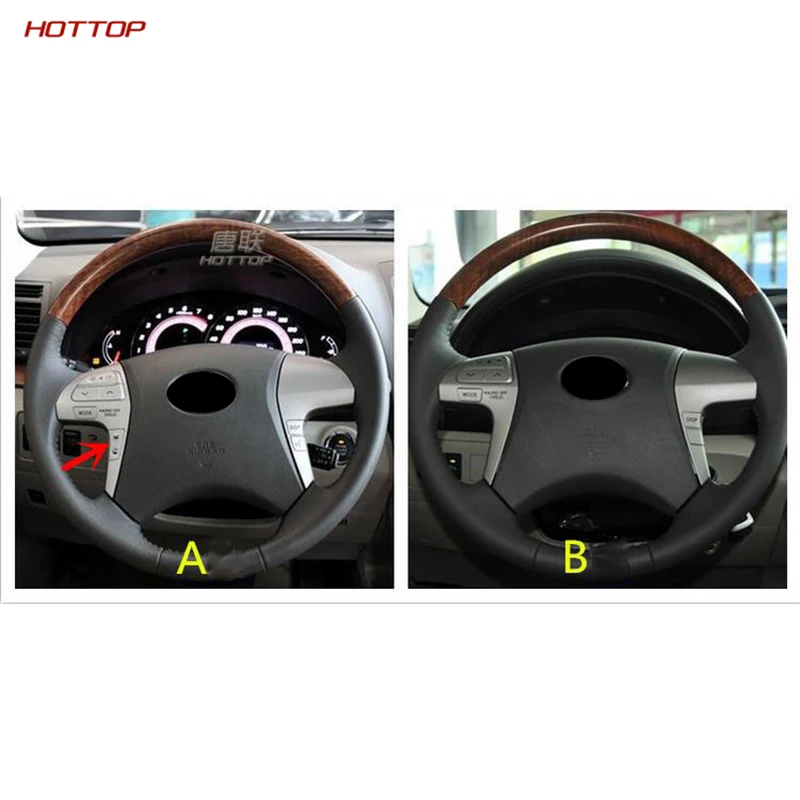 Для Toyota Camry 2009-2011 внутренняя отделка рулевого колеса Блестки для приборной панели