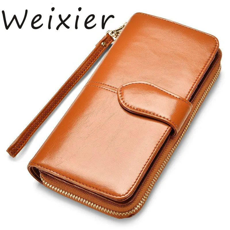 Хит продаж Женский высококачественный кошелек клатч на ремешке с отделением для