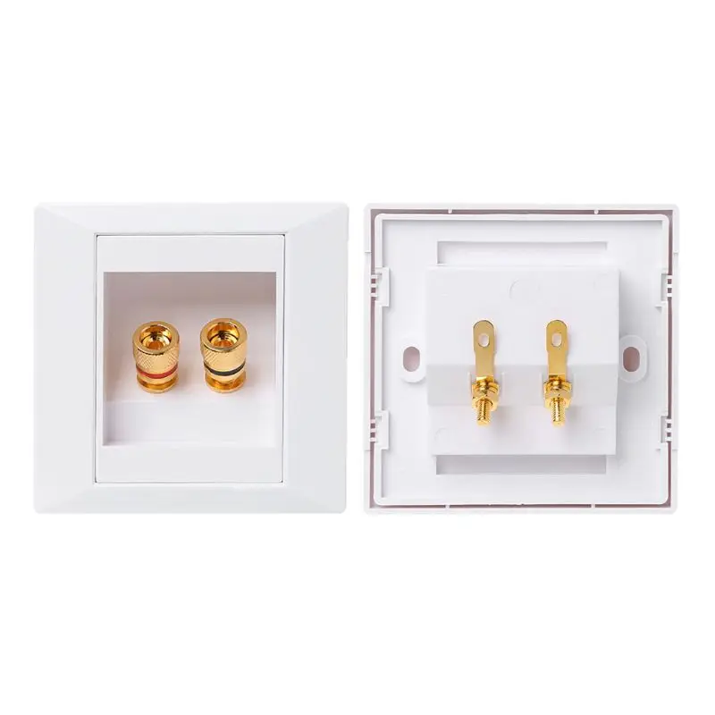 Настенная аудиопанель динамик распределительная коробка розетка питания C7AA |