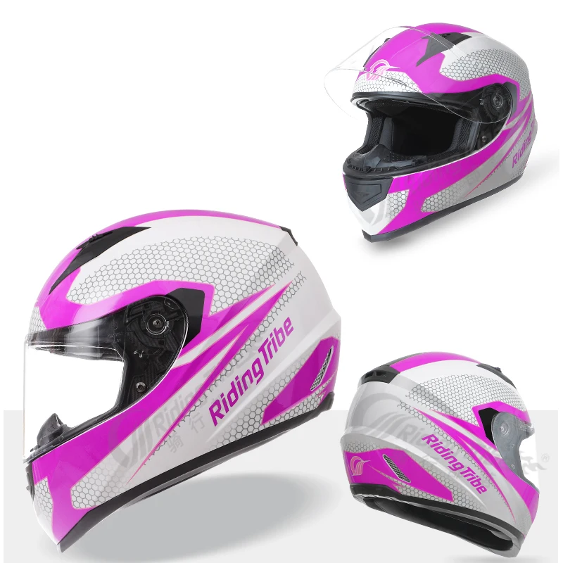 Мотоциклетный шлем унисекс-для взрослых легкий закрывающий лицо однотонный