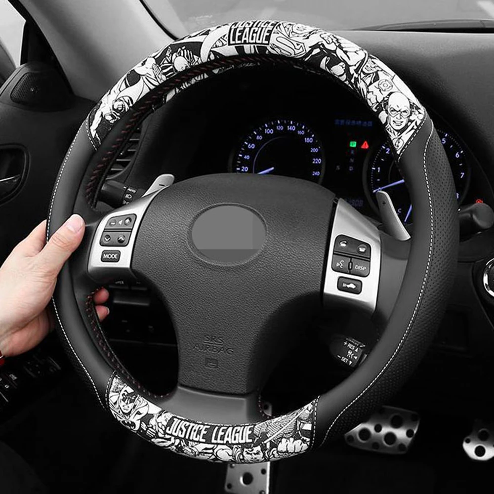 

38CM Universal Car Products Car Accessories Steering Wheel Covers For BMW Audi Buick Peugeot Volkswagen Ford Hyundai Subaru KIA