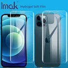 Гидрогелевая пленка imak Для iPhone 12 Pro Max mini, мягкая прозрачная защитная пленка для переднего и заднего экрана, Олеофобная для iPhone 12 mini