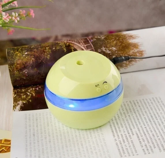 

USB Ультразвуковой увлажнитель воздуха Арома-увлажнитель светодиодный свет с распылением ароматерапевтического эфирного масла диффузор до...