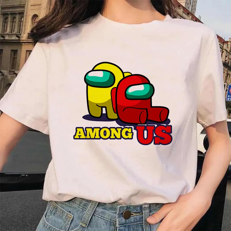 

Women's T-shirts Video game printing Harajuku women's short-sleeved T-shirt summer graphic T-shirt clothes