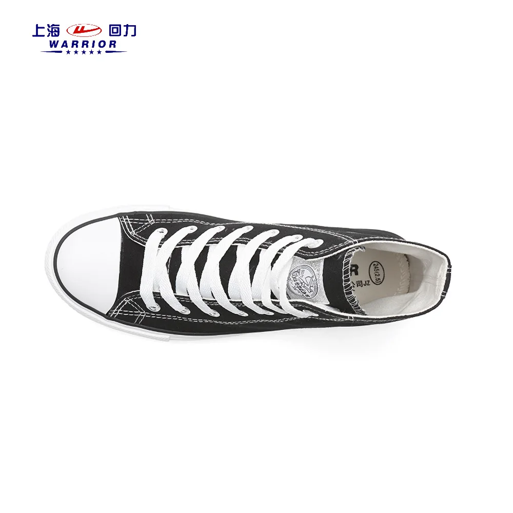 High Gang Breathable Casual Shoes 2020 New Summer Unisex Lovers Black White Strong Breathable Rubber Sole Canvas Shoes For Girls