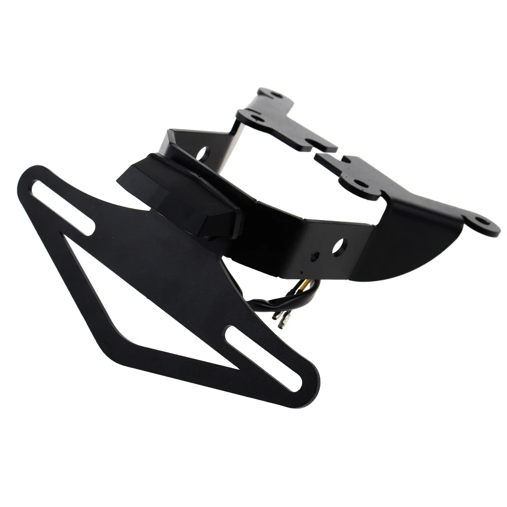 

For SUZUKI SV650 2017-2019 SV650X License Plate Holder Motorcycle Fender Eliminator Rear Tail Tidy Registration Plate Kit Black