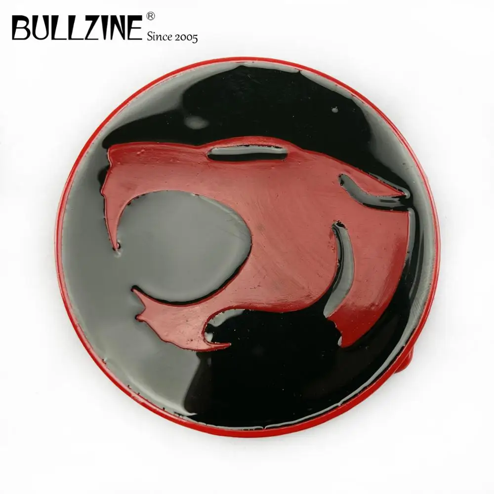 Bullzine оптовая продажа Ретро цинковый сплав пленка пряжка на ремешке красный покрытие FP 02036 класса Люкс под