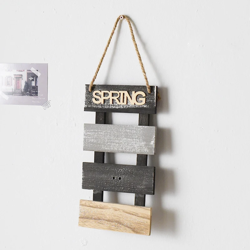 

Простой деревянный Модный кулон Для гостиной, спальни, офиса, Настенный декор, домашний декор, легкий и легко повесить гаджет