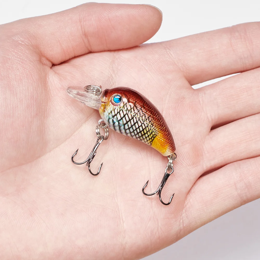 

4.2g Wobblers Fishing Lure Mini Minnow Crankbait Pesca Fishing Lures Bait Floating New Artificial Trout Hard Bait Pesca Jerkbait