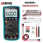 ANENG AN860B мультиметр цифровой тестер 6000 digital multimeter мультиметр провода для мультиметра tester dc dc мультиметры мультитестер с термопарой цифровой тестор capacitor tester МУЛЬТИМЕТР