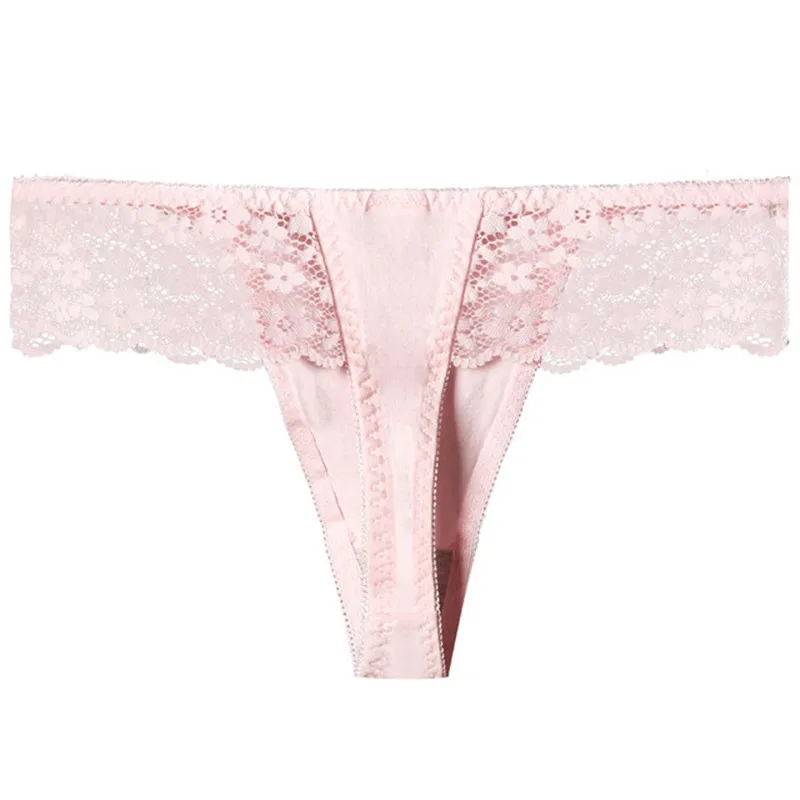 

3pcs Underwear Women Thongs Bragas Sexy Panties Women Lingerie Thong Lace T-back Pants Ladies Briefs 2019 New