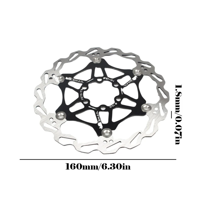 Тормозной диск ротор с 6 болтами гидравлическая тормозная колодка для горного