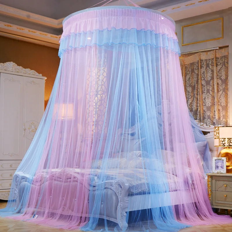 

Anti Ultralight Dome Mosquito Net Baby Bed Accessories Boho Kids Canopy Tent Double Bed Curtains Moustiquaires Home Textile