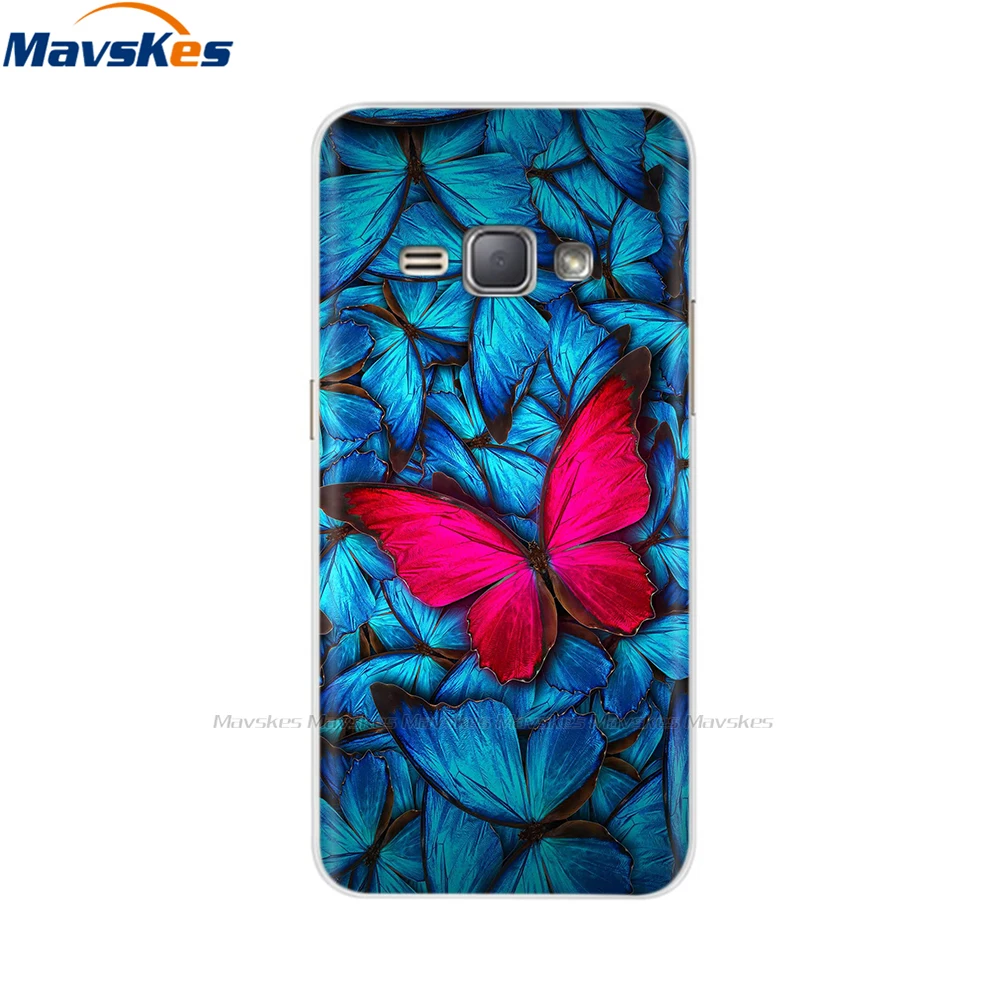 45 Чехол для samsung Galaxy J1 Чехол Мягкий ТПУ силиконовый чехол для Funda samsung J1 6 J120 J120F J120H J120F/ds чехол для телефона s - Цвет: 45