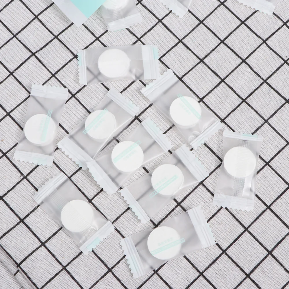 

50pcs Disposable Facial Masks Towels Compressed Non-woven Fabric Face Mask Water Absorption Skin Care Wrapped Masks Tools