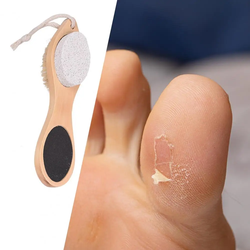 Массажная щетка для волос многофункциональная ног 4 в 1 удаления сухой кожи пилка