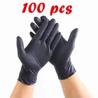 100 шт., одноразовые латексные перчатки для выпечки