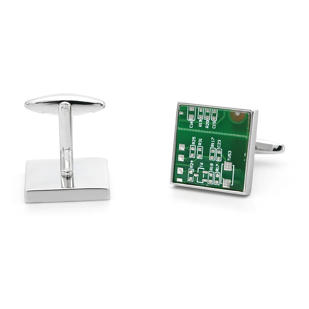 Мужские Запонки iGame запонки из латуни зеленого цвета | Украшения и аксессуары