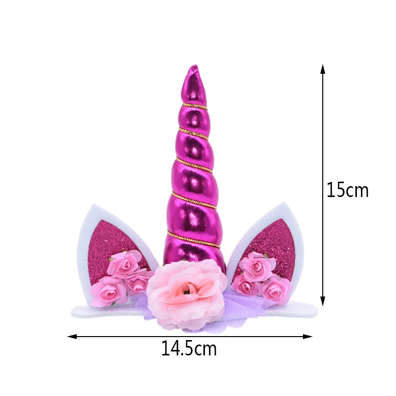 Единорог торт Топпер день рождения топперы на для вечеринки Сделай Сам