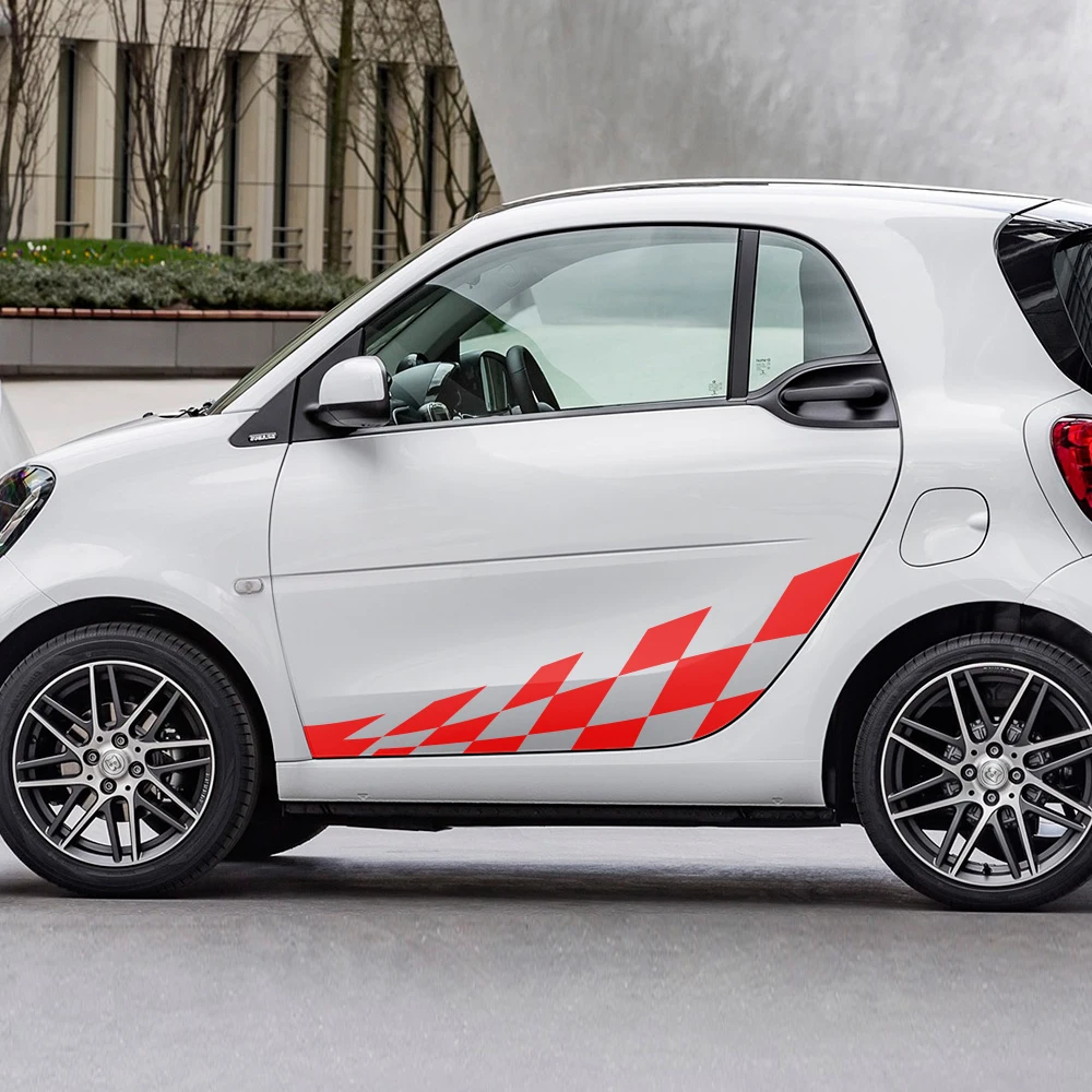 2 шт. автомобильная боковая решетка для дверей Mercedes Benz Smart Fortwo W453 W451 - купить по