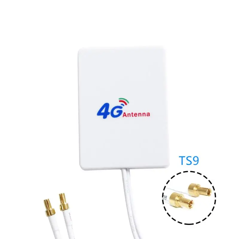 

28dBi 4G 3G LTE 2 X TS9 Broadband Antenna Signal Amplifier For Mobile Router