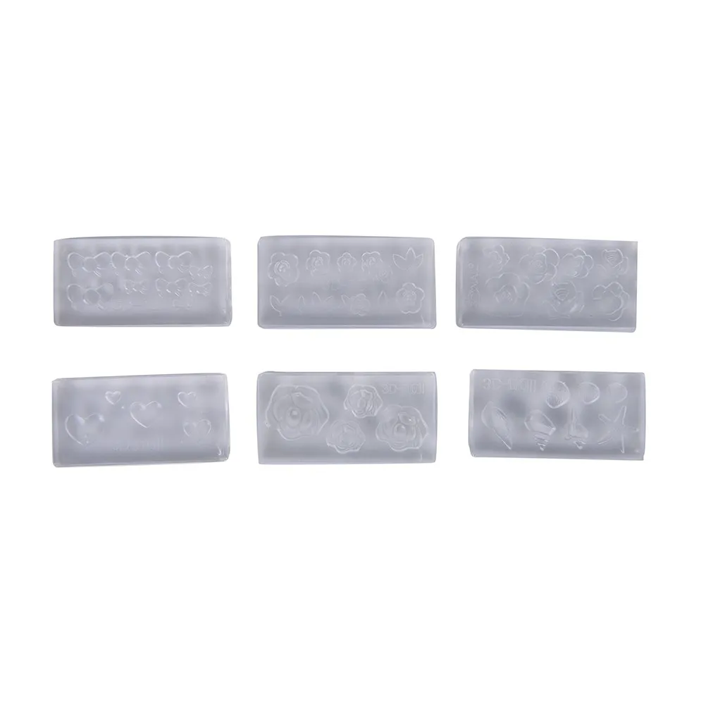 Рекламная акция 6 шт./компл. 3D акриловая Форма Сделай Сам дизайн силиконовые