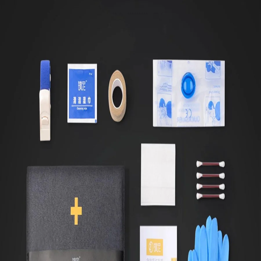 

Xiaomi ZD 5Pcs/12Pcs Survival Bag Portable Support Home OutdoorEmergency First Aid Kit for Survival Health Care Tool