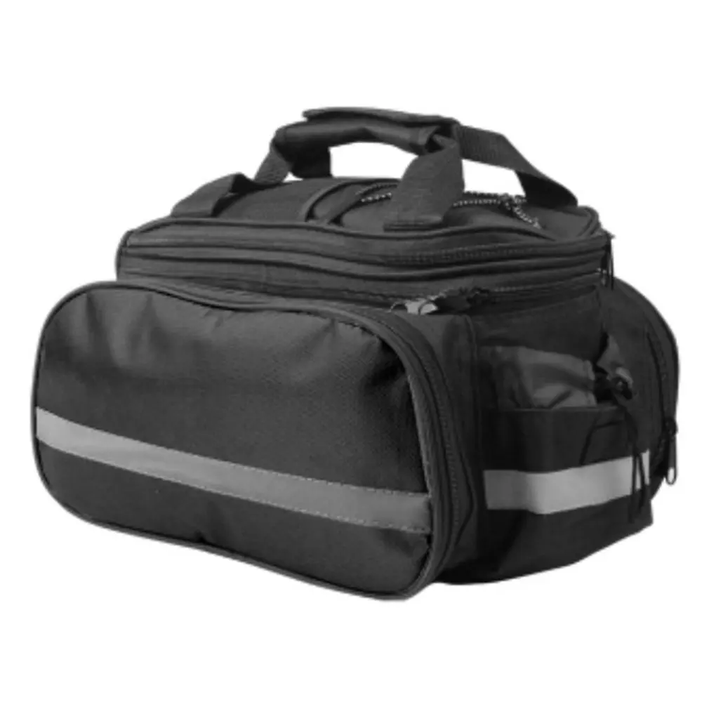 

Bike Waterproof Seat Pannier Pack Luggage Cycling Bag 15L Bicycle Pannier Bag Rear Rack Trunk Bag Shoulder Handbag Accessories