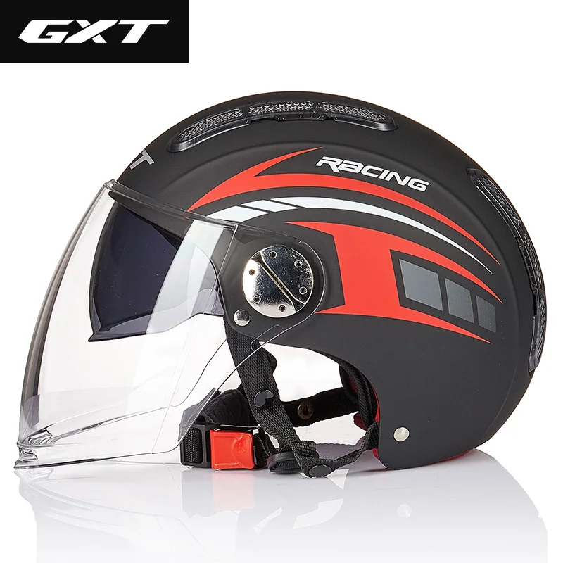 GXT электрический мотоциклетный шлем летний солнцезащитный полушлем с двумя