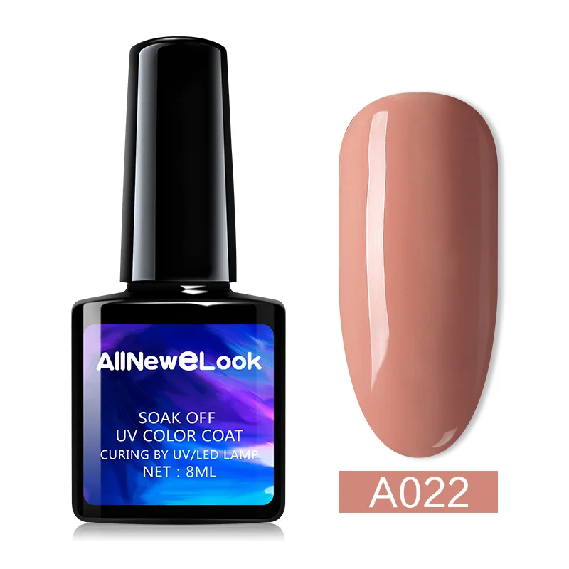 022 Allnewelook гель для ногтей Гибридный лак Гель-лак замачиваемый Полупостоянный Гибридный лак для ногтей художественный Гель-лак для ногтей - Цвет: 022