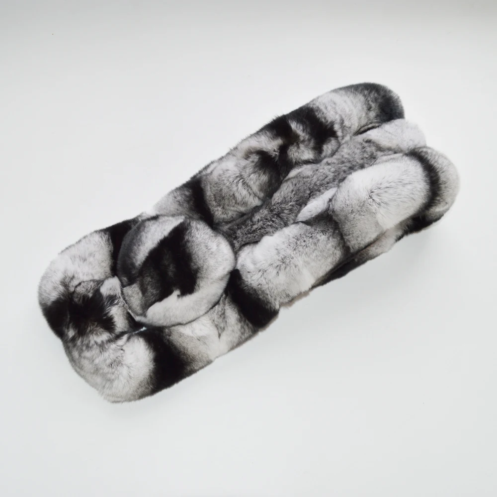 Лидер продаж 2019 женский зимний шарф из натурального кроличьего меха элегантный