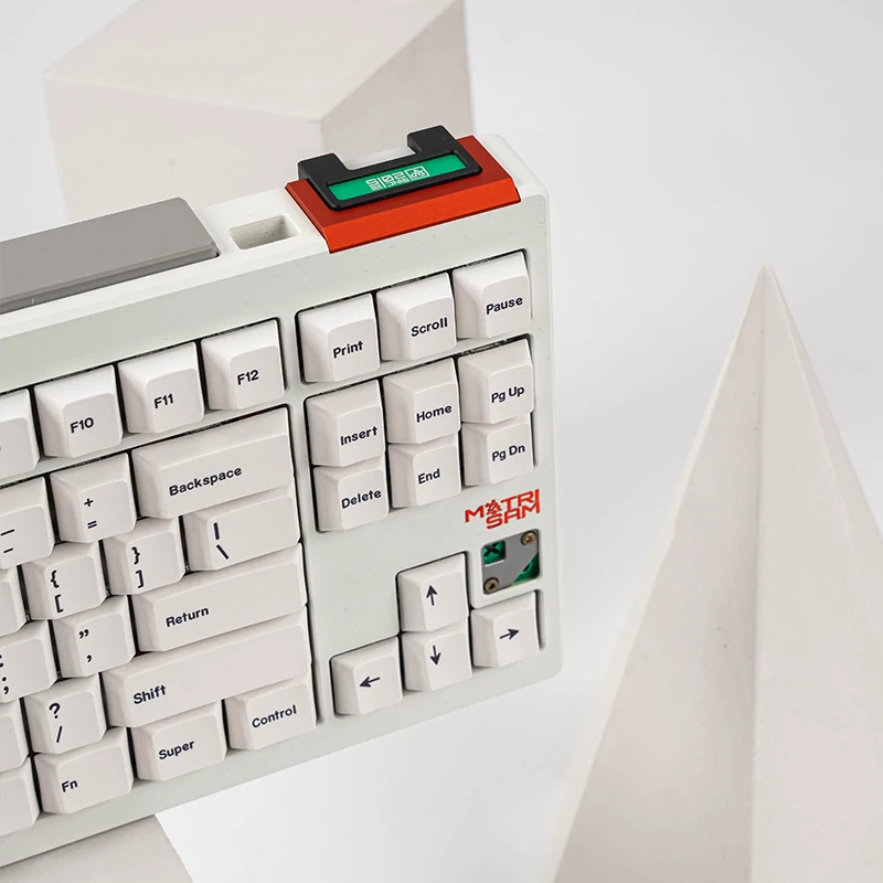 Клавиши PBT R2 белые термосублимационный процесс механическая клавиатура FamousKBD |