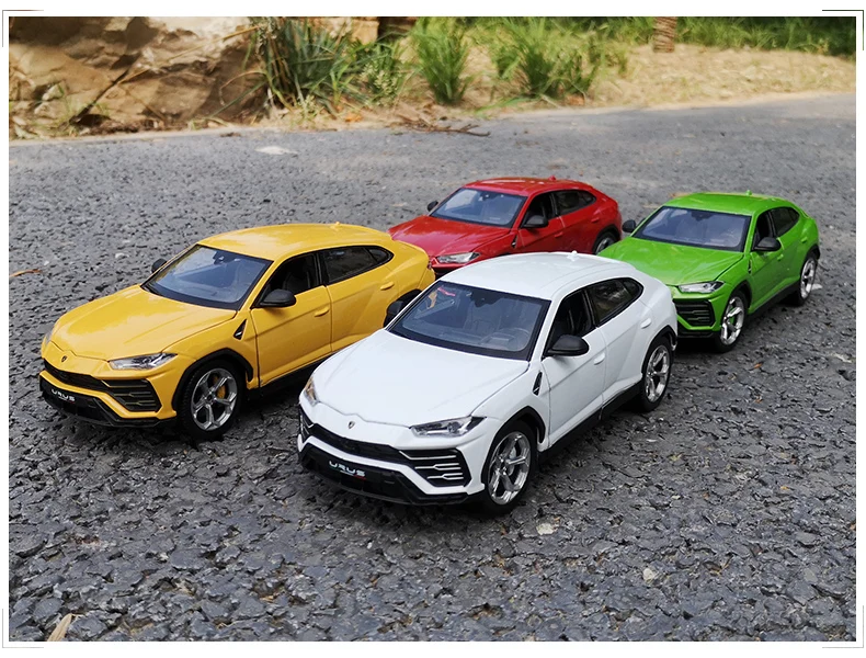 Welly 1:24 Lamborghini Urus желтый автомобиль сплав модель автомобиля моделирование автомобиля украшение коллекция Подарочная игрушка Литье под давлением модель игрушка для мальчиков