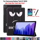 Чехол для планшета Samsung Galaxy Tab A7 10,4, Обложка T500 T505 SM-T500 2020, складная подставка с рисунком + подарок