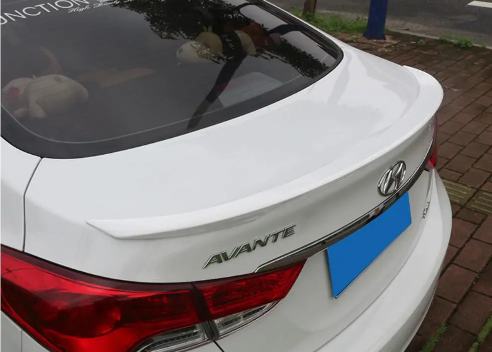 АБС-пластик краска для заднего крыла багажника губ спойлеров подходит Hyundai Elantra